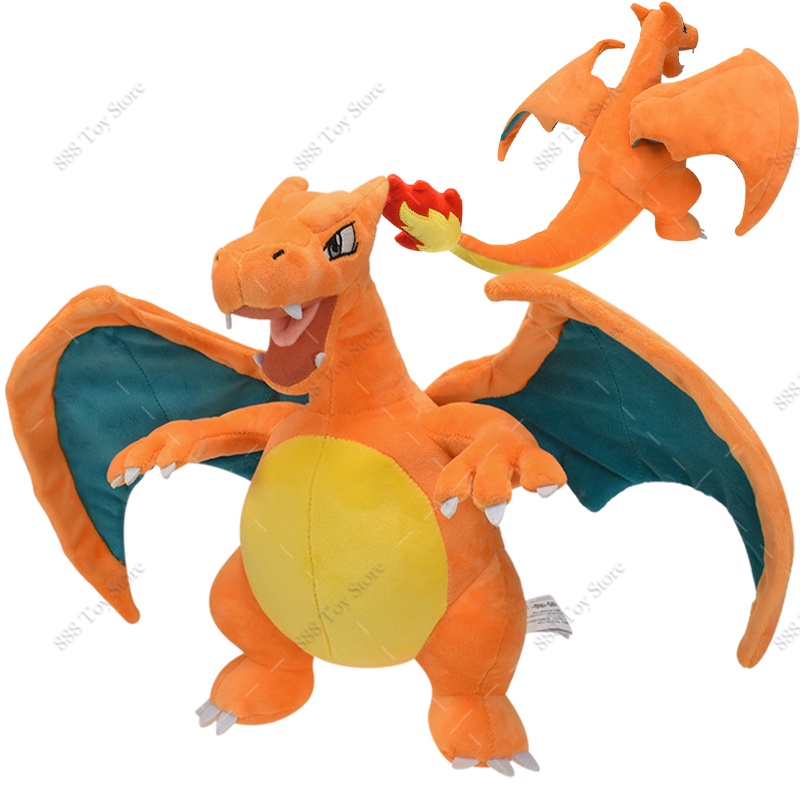 Pk5 2022 New Pokemon Charizard Plush Figurine Toys Anime Rayquaza Fuse 