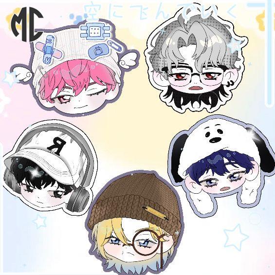 Plave NOAH YEJUN BAMBY EUNHO HAMIN Rice Keychain Grain PLAVE PLAVE 55