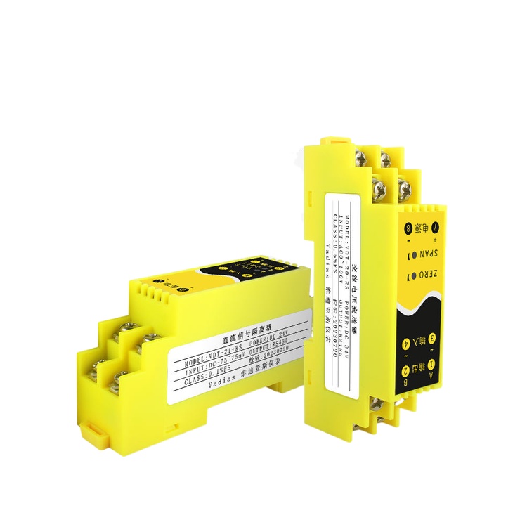 AC DC voltage transmitter signal isolator current conversion module