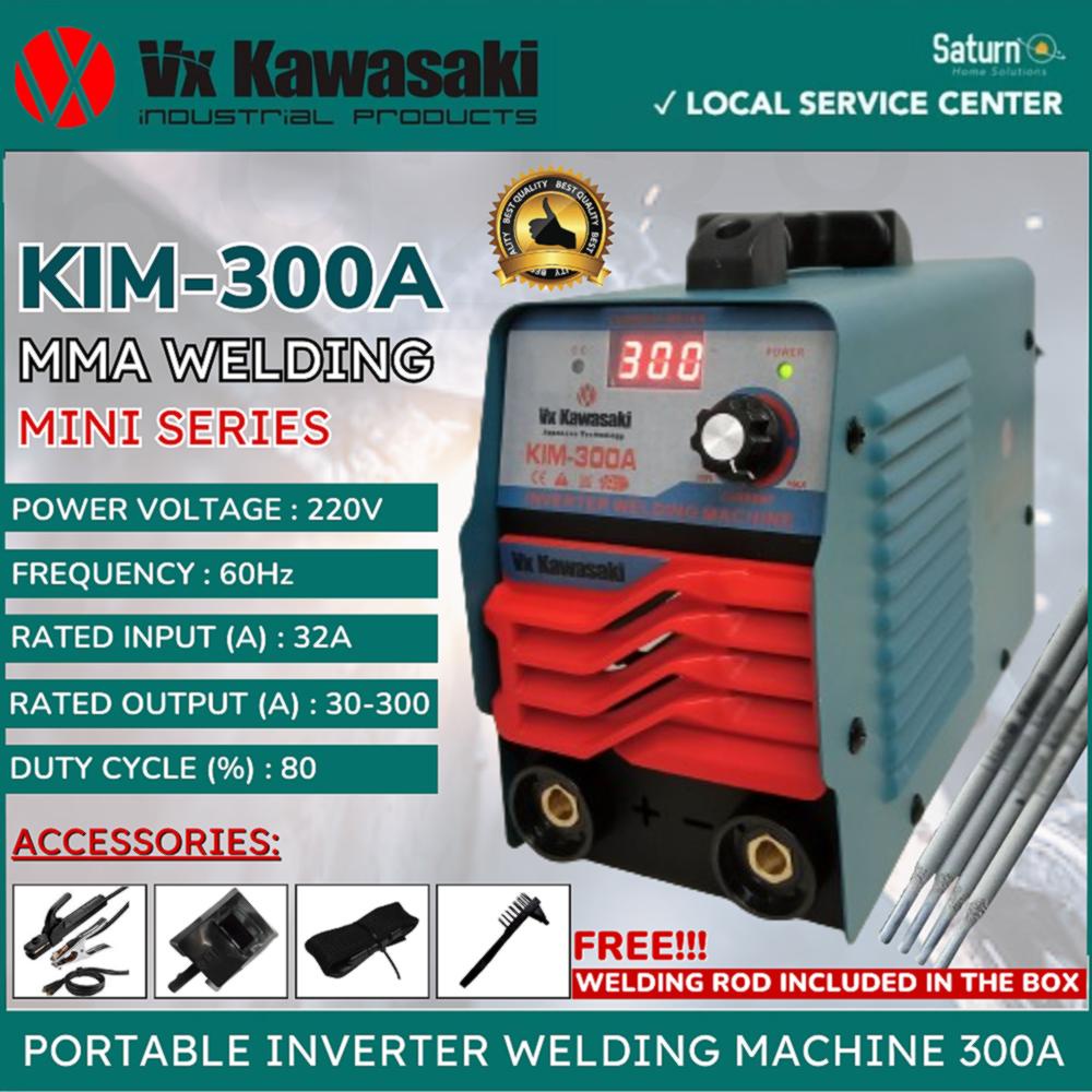 S682 VX KAWASAKI PORTABLE INVERTER WELDING MACHINE 300A MINI SERIES MMA
