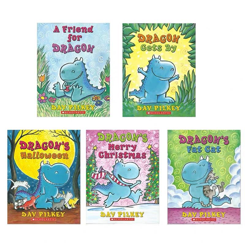 Dragon Little Dinosaur Story 5 Volumes Scholastic Branches ACORN ...