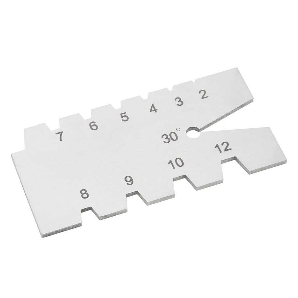 C27Y Acme Screw Thread Gage Angle Gauge Template 30 Degree Thread