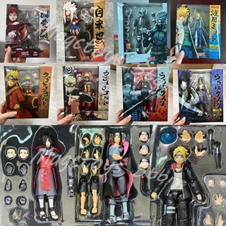 Figuras originais do anime de Naruto, Uzumaki, Gaara, Jiraiya, WCF