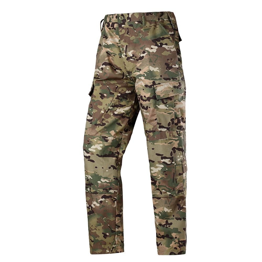 CP Camouflage Hiking Pants Tactical Long Cargo Pants Army Military Camo ...