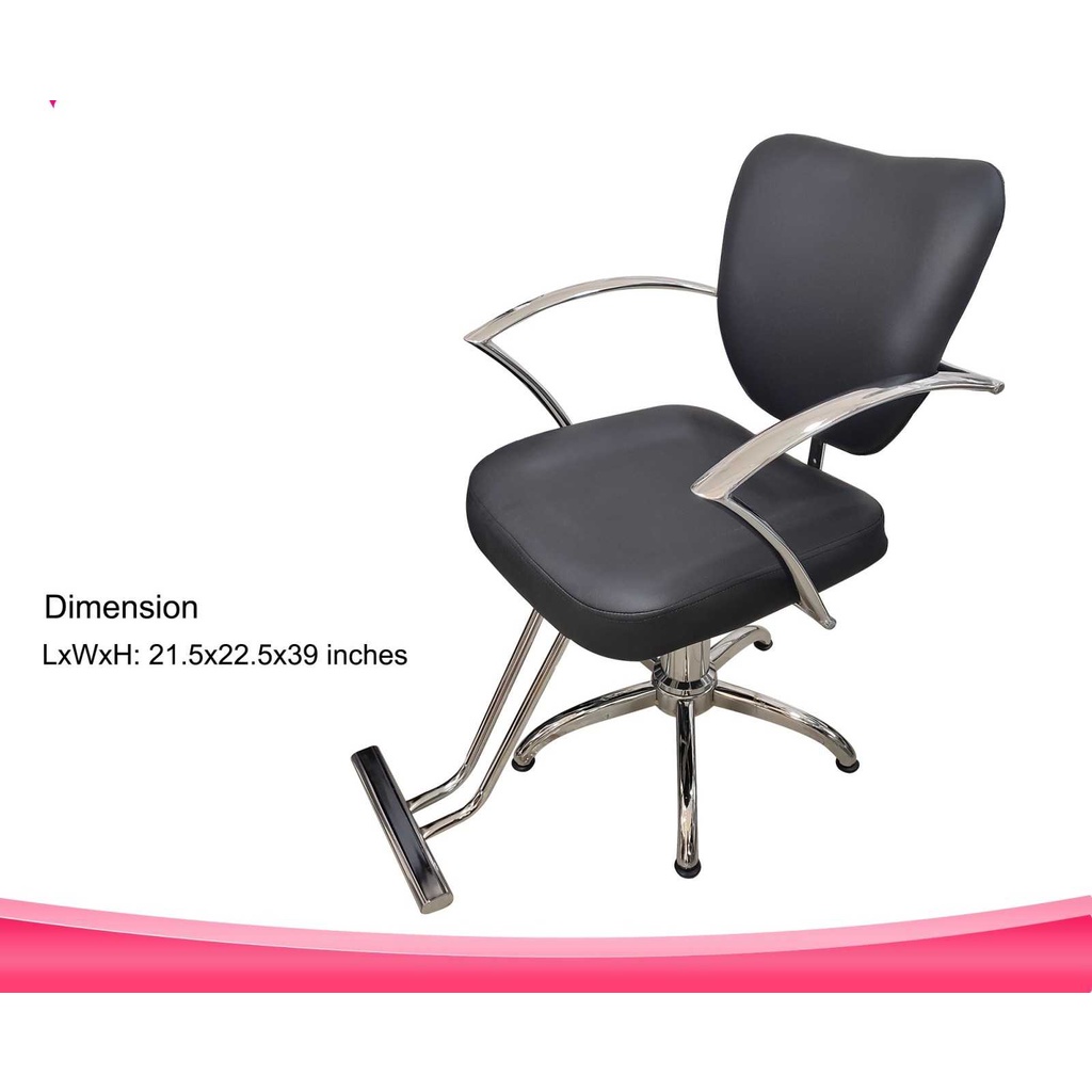 CH 42 Salons Barber Chair with arms and foot rest for Salon & Spa Heavy