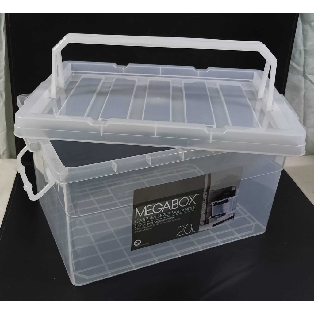 Megabox 20L Storage Box w/ Handle ( MG686H ) Shopee Philippines