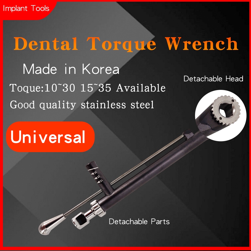 ۩Torque Control Dental Implant Wrench Ratchet Abutment Hex Head Hand