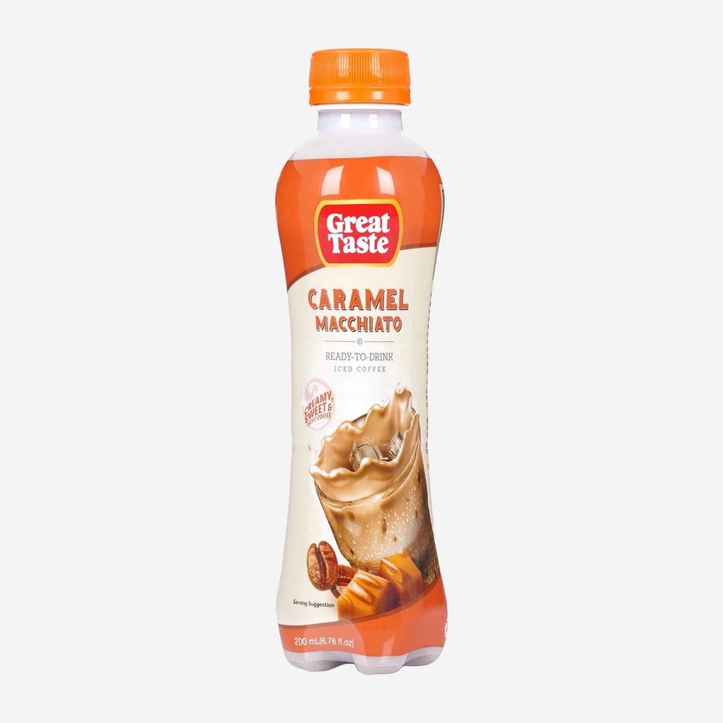 Great Taste Iced Coffee Caramel Macchiato 200mL | Shopee Philippines