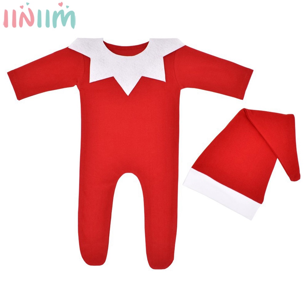 christmas Newborn Baby Christmas photography costume Xmas themed