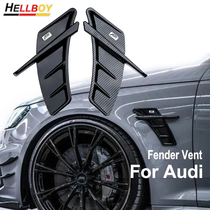 ☛Car Fender Vents For AUDI Q5 SQ5 A6 C6 A3 8V A4 B8 A5 A7 Sline S3 S4 ...