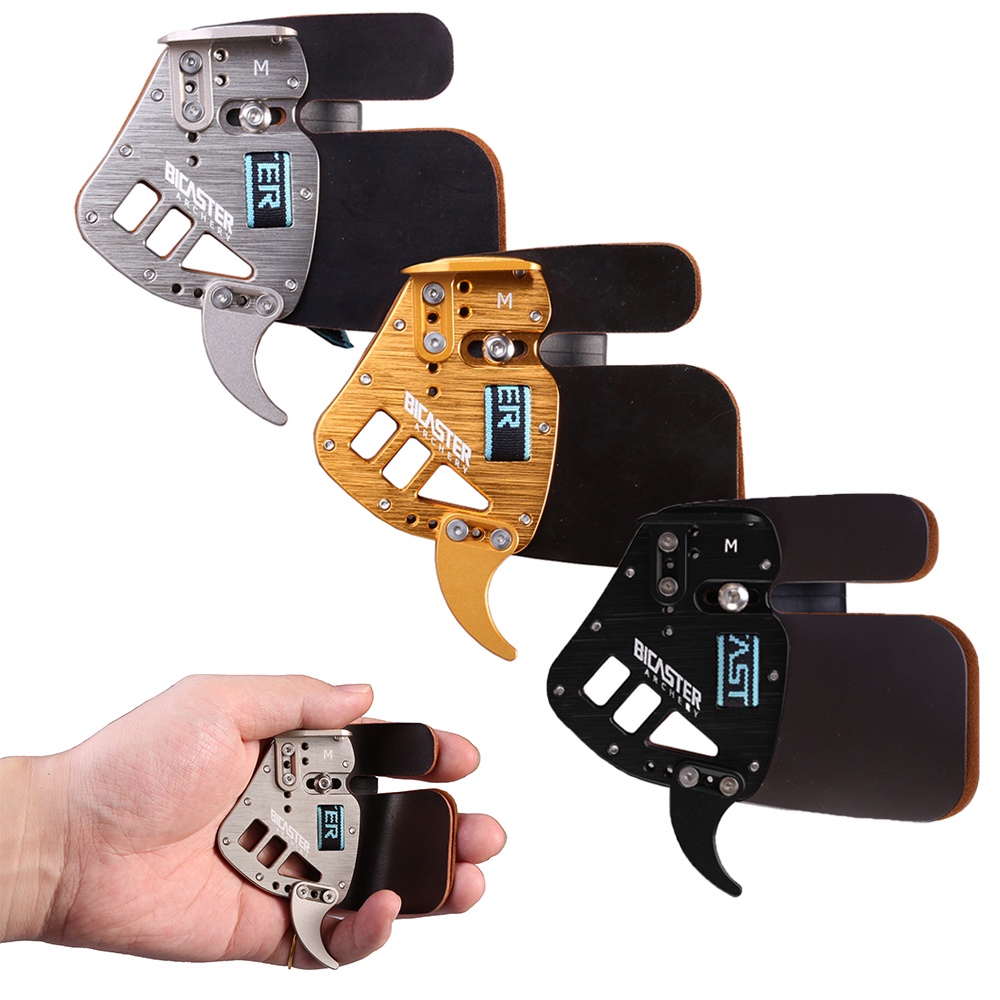 Left Handed Archery Finger Tab Guard Protection Genuine Leather