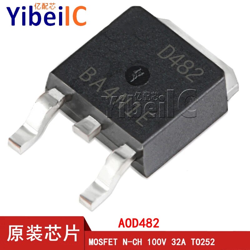 ️10piece AOD482 TO-252 N 100V 32A D MOS Qt}5.Q | Shopee Philippines