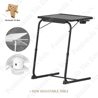 Adjustable TV Tray Table - TV Dinner Tray on Bed & Sofa