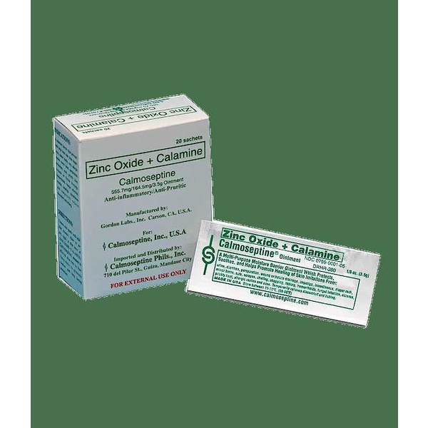 Calmoseptine Ointment 1 Sachet x 3.5g (Zinc Oxide + Calamine) Shopee Philippines