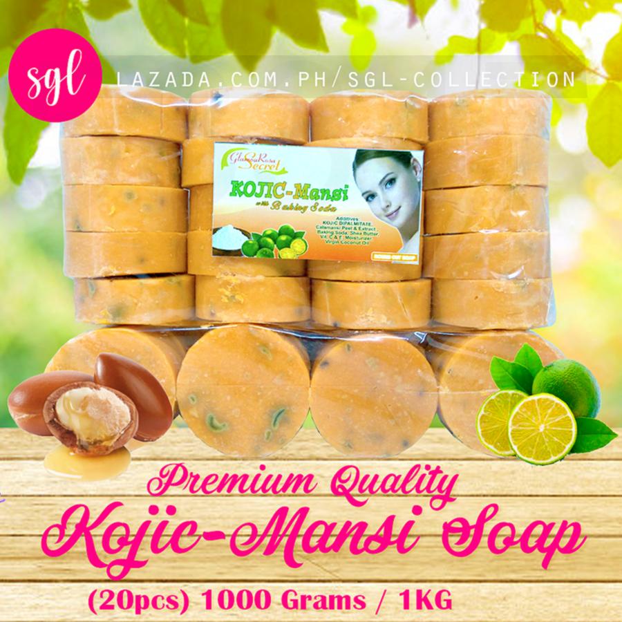 K14 KOJIC SOAP with SHEA BUTTER and CALAMANSI Peel Extract Soap w