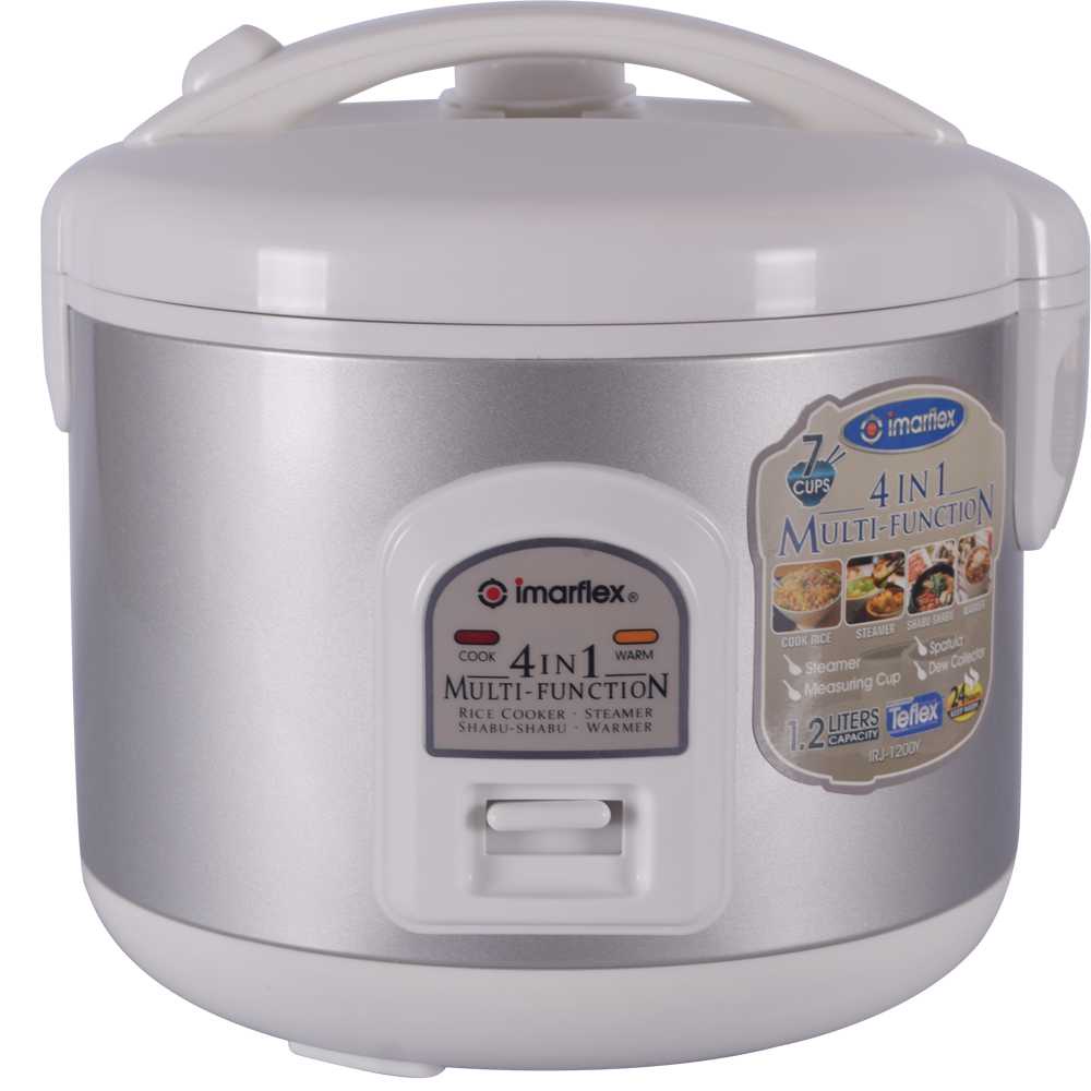 Imarflex IRJ1200Y 4in1 MultiFunction Rice Cooker Shopee Philippines