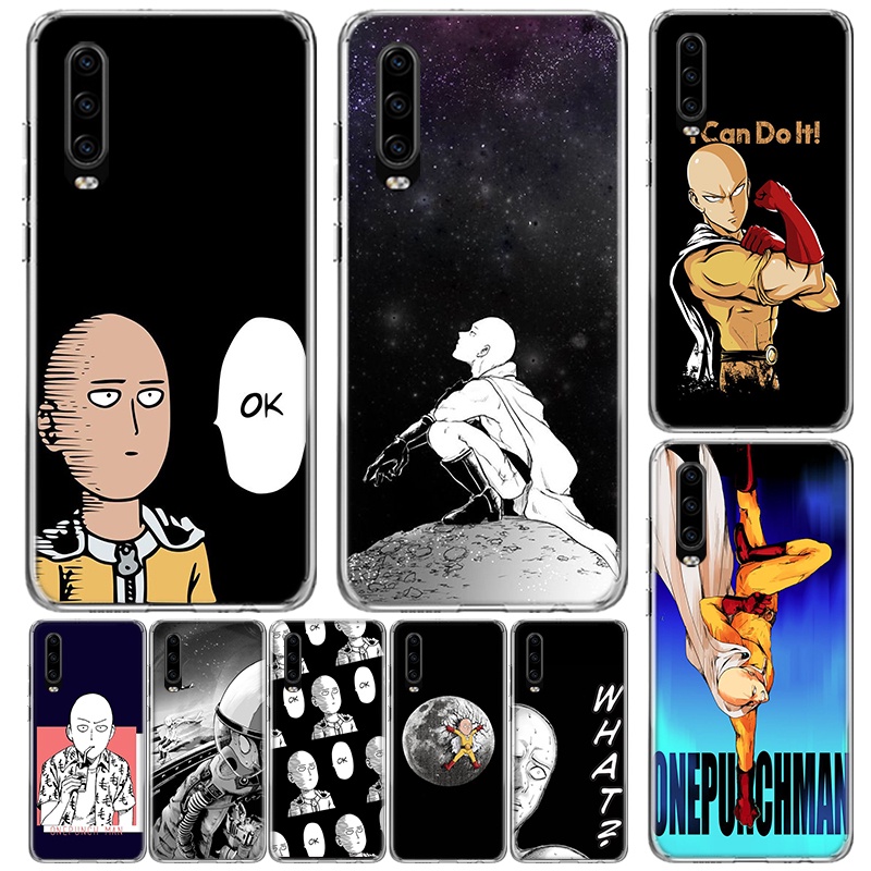 ☈One Punch Man Anime Cover For Huawei P30 P40 P50 P10 P20 Lite Phone ...