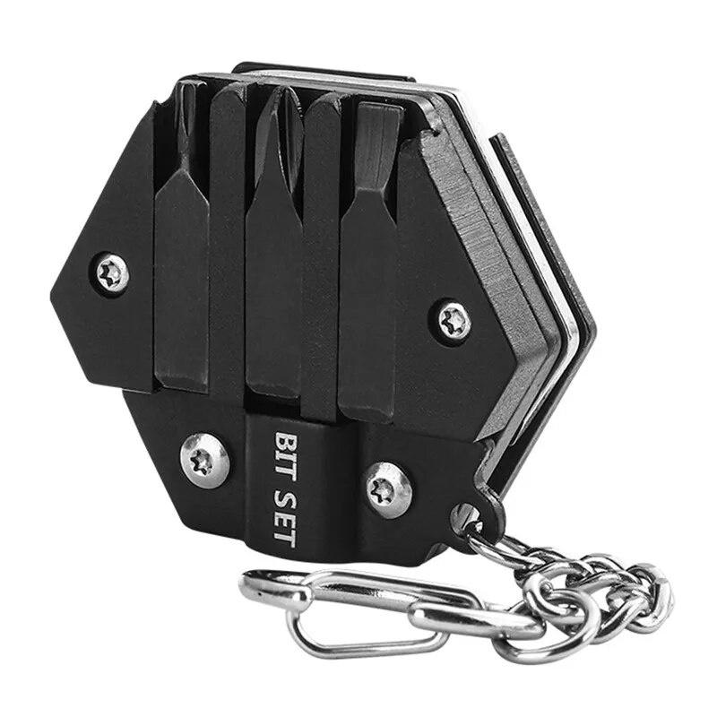 13 in 1 Folding Knife Tools Mini Pocket MultiFunction EDC Wrench Ruler ...