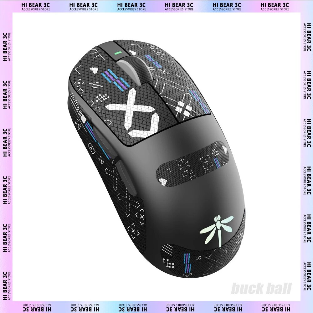 ⚡VGN Dragonfly F1 Mouse Anti Slip Sticker Absorb Sweat Wear Resistant ...