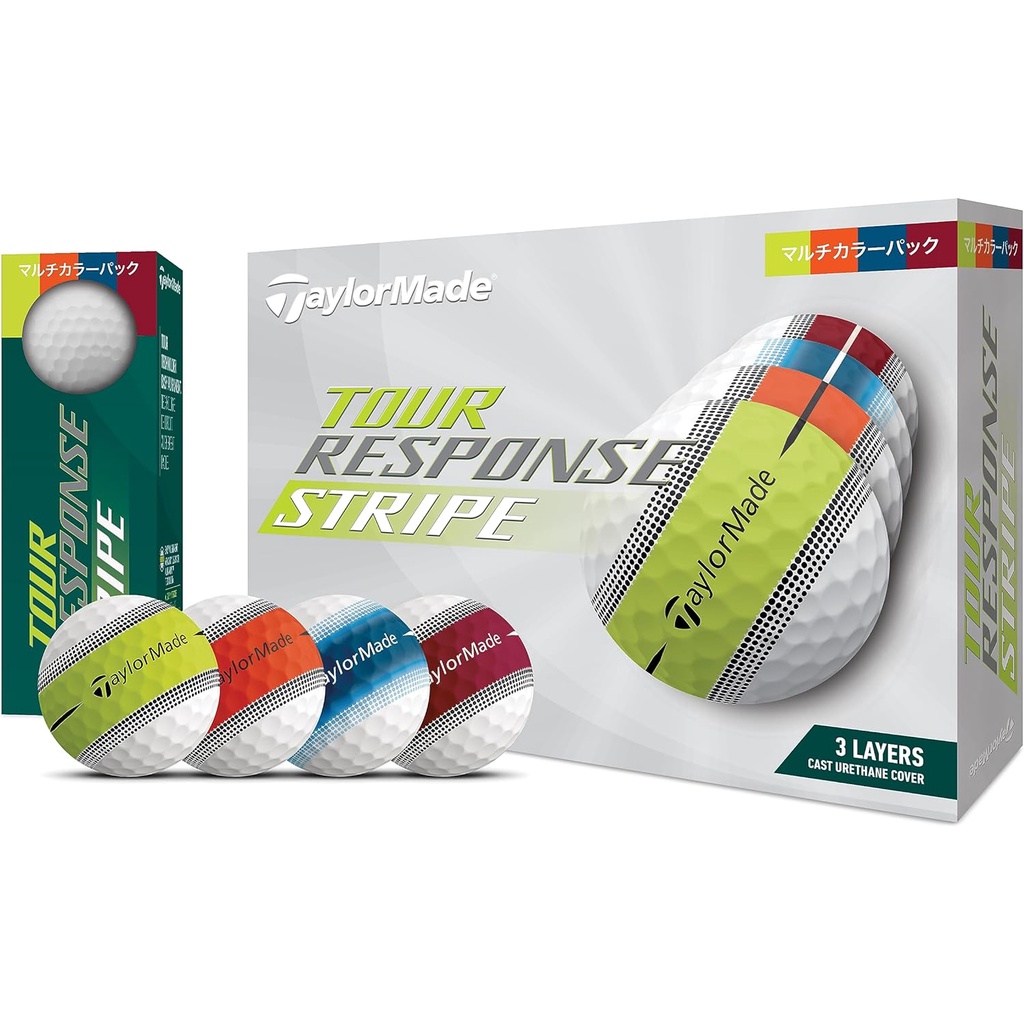 Taylor Made TMJ23 TOURRESPONSE STRIPE JPN 23 Tour response ball Men's