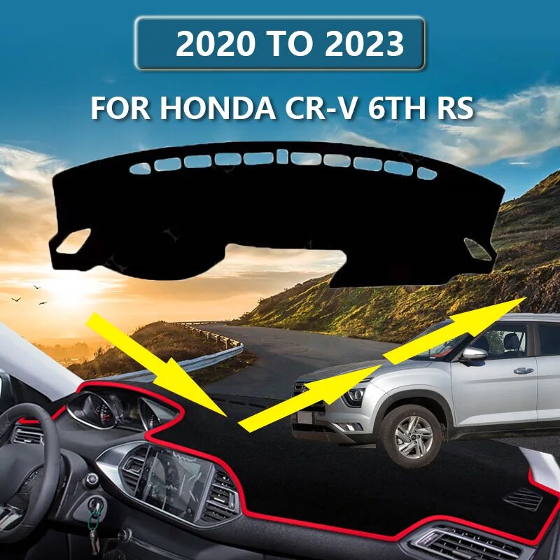 For Honda CRV CR V CRV 6th 2022 2023 2024 Car Dashboard Cover