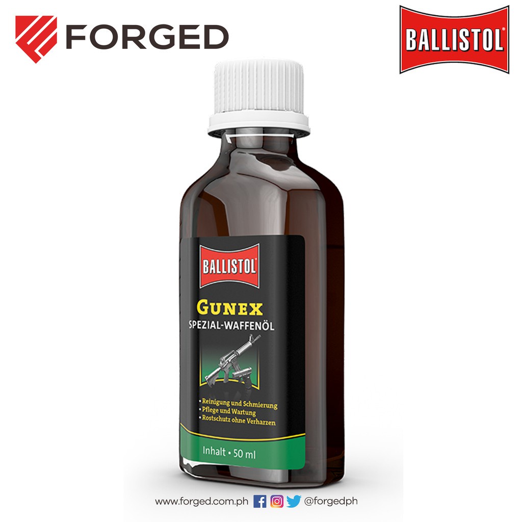 Ballistol Care & Cleaning Kit 22000 Gunex Special Gun Oil Liquid 50ml