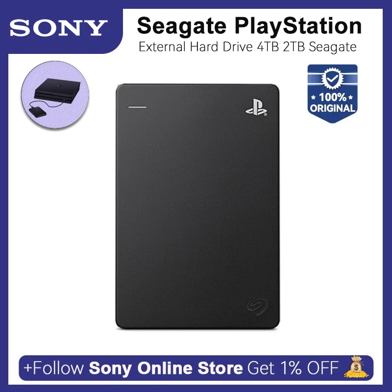 Seagate Game Drive for PlayStation - External Storage for PS5