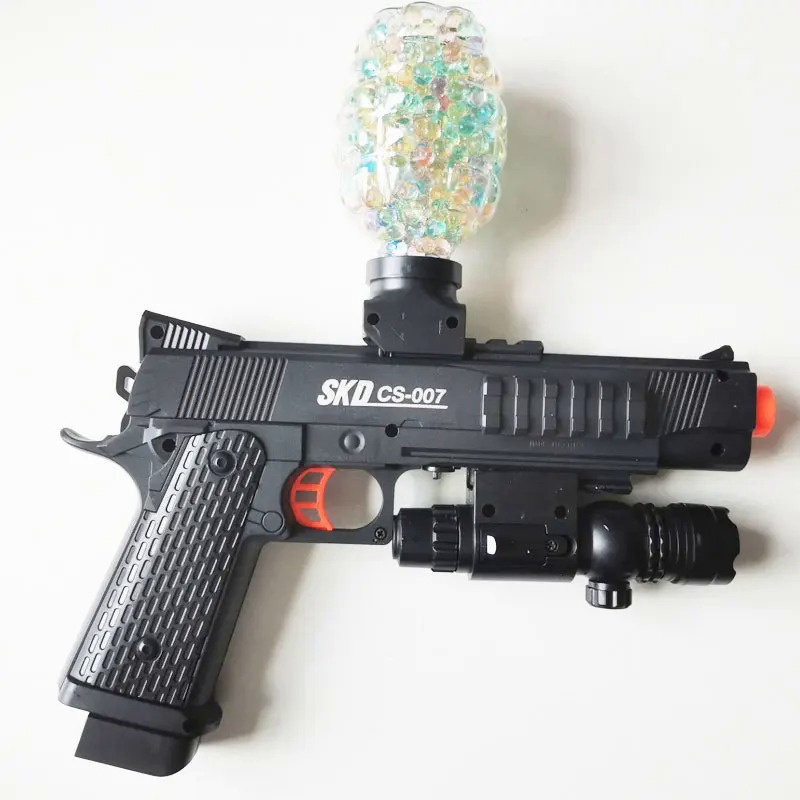 Colt Pistol M1911 Electric Water Gel Gun Blaster Airsoft Weapons