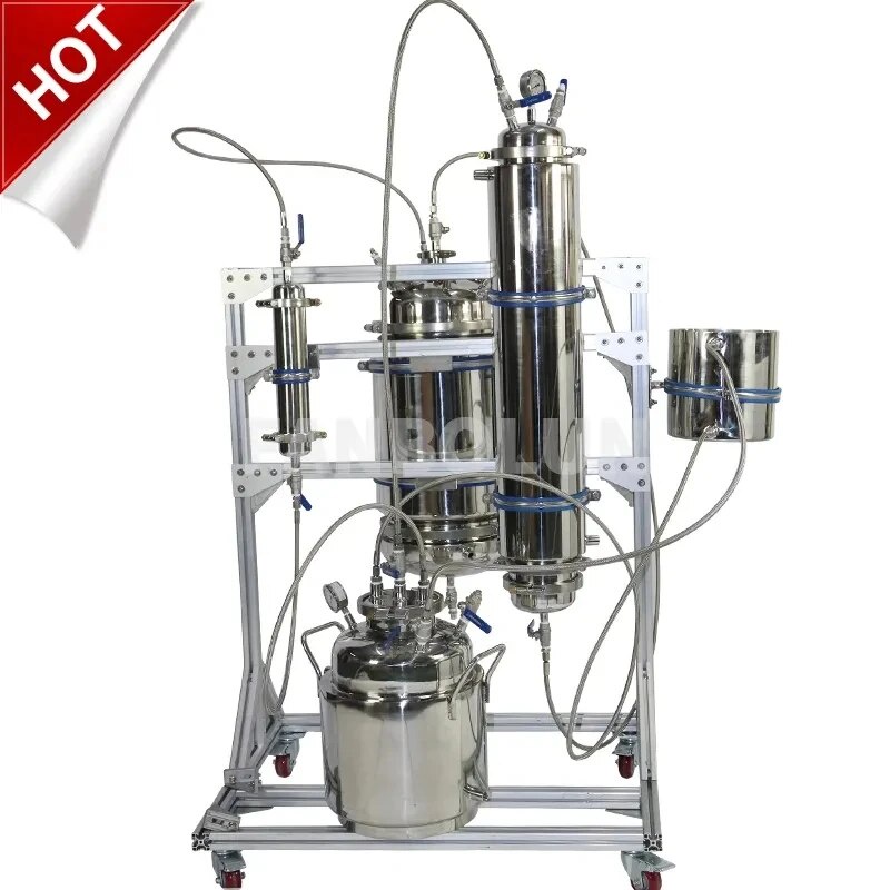 ~ss304 5lb Closed Loop Extractor Botanical Oil Butane Hexane Solvent Extraction Machine ☍유 0268