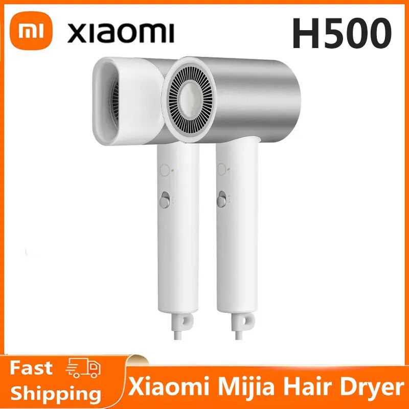 XIAOMI MIJIA H500 Water Ion Hair Dryer Professional Blow Hair Dryer ...