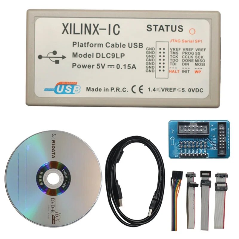 XILINX Platform Cable USB FPGA CPLD JTAG SPI Download Debugger ...