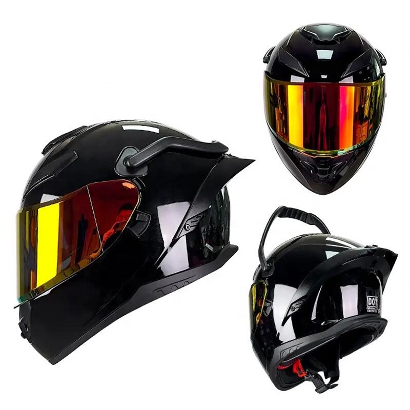Custom Men Women Open Face Off Road Racing Helmet cyberpunk horse