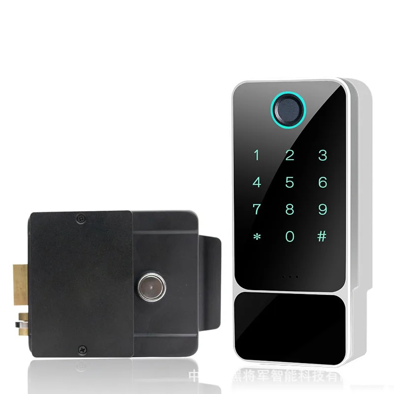Smart Fingerprint Door Lock Waterproof IP65 Outdoor Gate Bluetooth ...