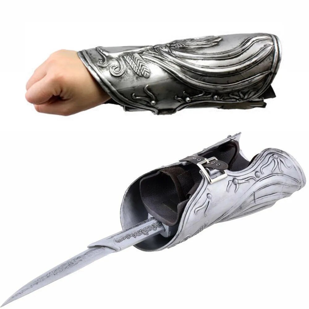 637 Hidden Blade Brotherhood Ezio Auditore Gauntlet Replica Sleeves ...