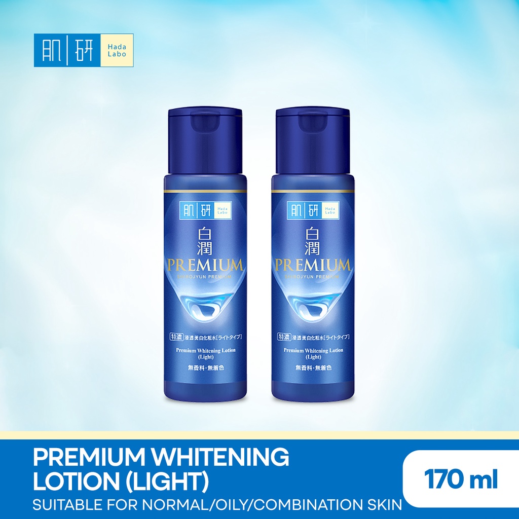 Hada Labo Premium Whitening Lotion 170Ml [Bundle of 2] Shopee Philippines