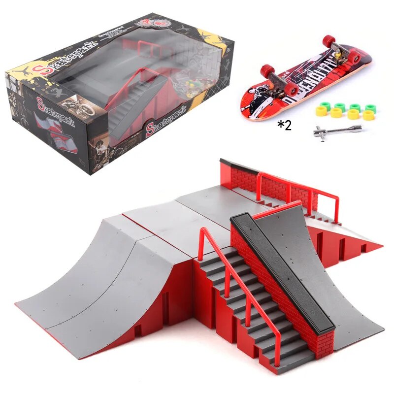 405 2022 Finger Board Skate Park Ramp Track Skatepark Fingerboard Rail ...