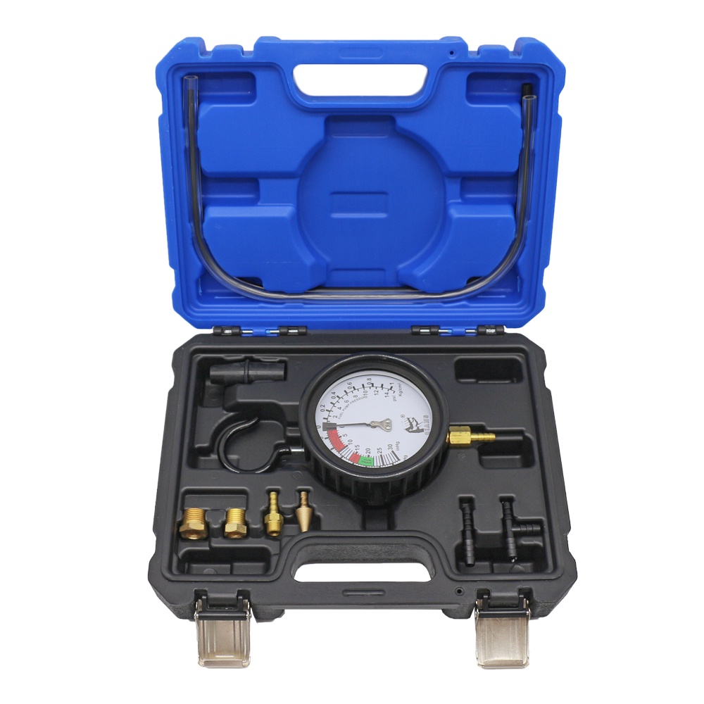 Automotive Vacuum Pressure Gauge Tester Positive and Negative Pressure ...