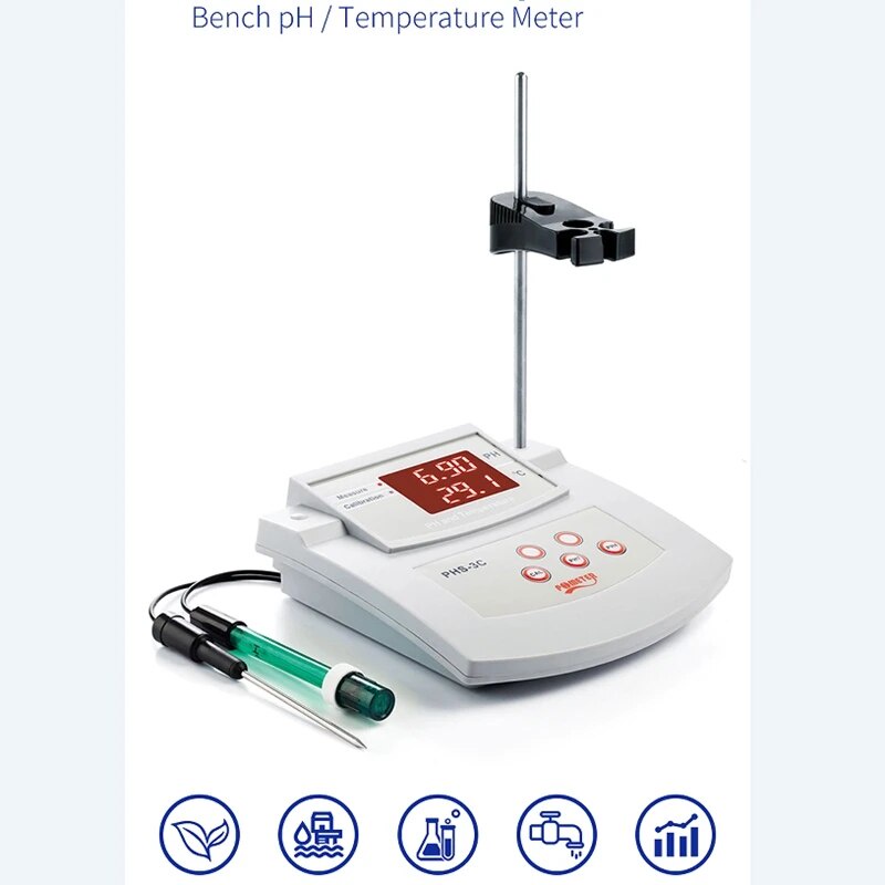 27h PHS-3C Multi-parameter PH Meter Automatic Calibration Acidity Meter ...