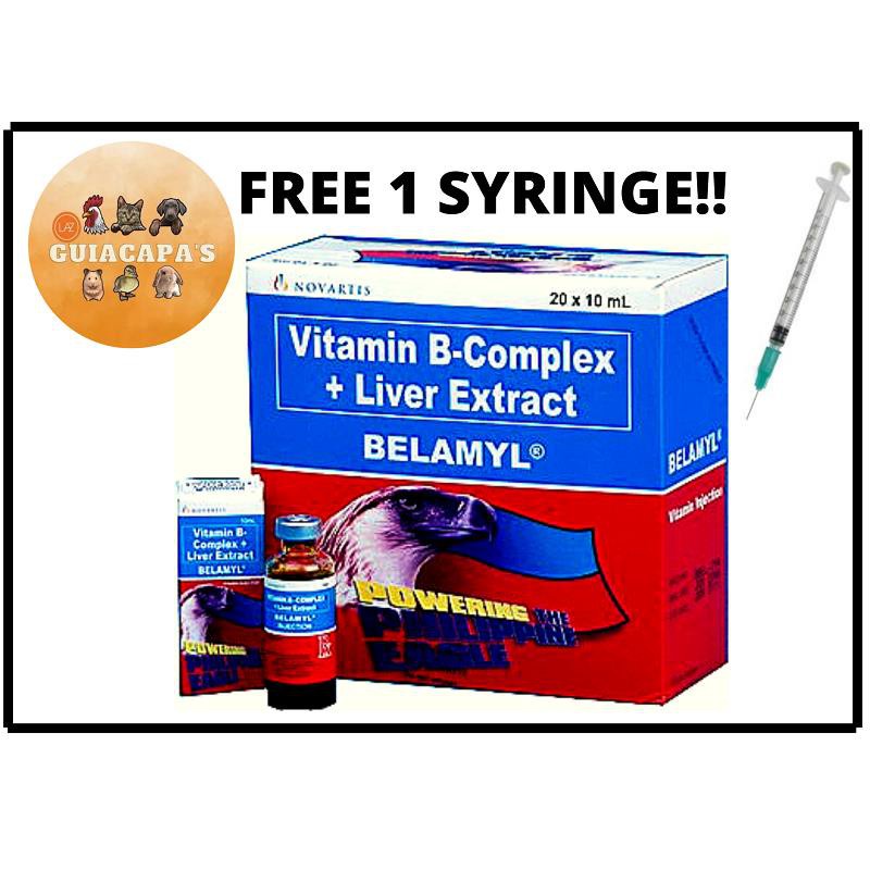 Belamyl 10ml (vitamin B complex + liver extract) Shopee Philippines