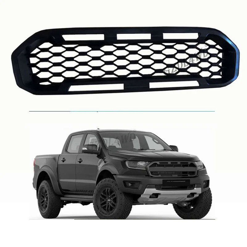 Car Grille Mesh For Ranger Raptor Front Grille Suit Ranger Fx4 | Shopee ...