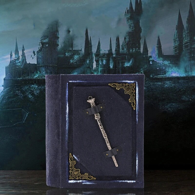 01M DIY Book Nook Wooden Diagon Alley Building Model Bookend Bookshelf