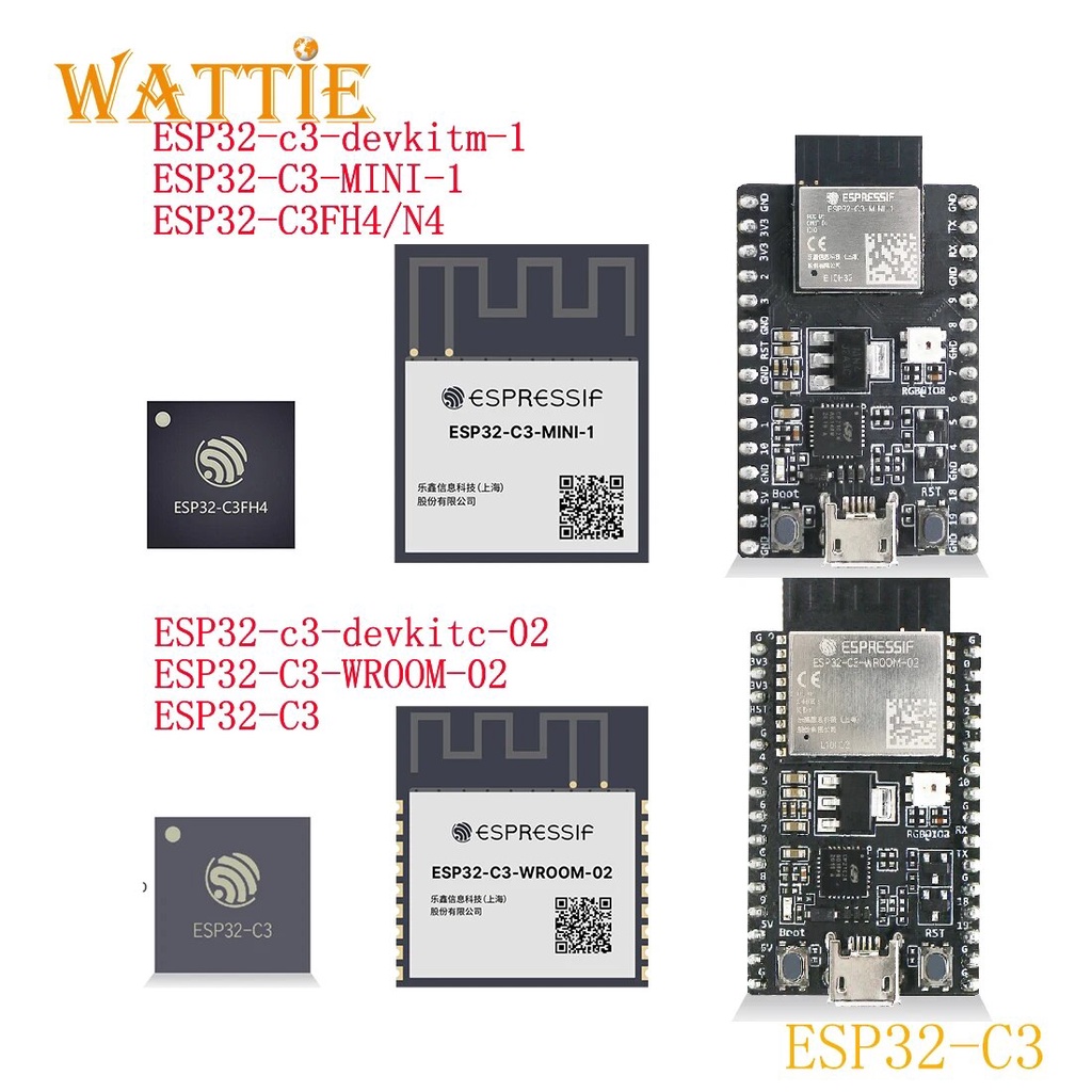 08M ESP32-C3 ESP32 C3 C3FN4 ESP32-C3-MINI-1 ESP32-C3-WROOM-02 esp32-c3 ...