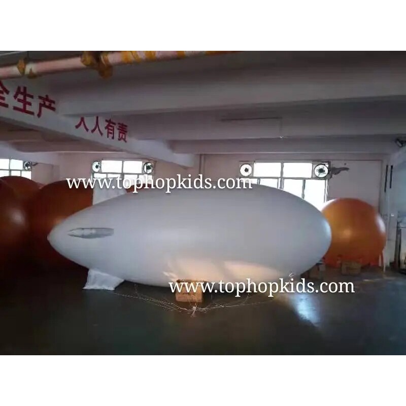 29f Inflatable White color Airship Blimp Zeppelin and clear blimp for