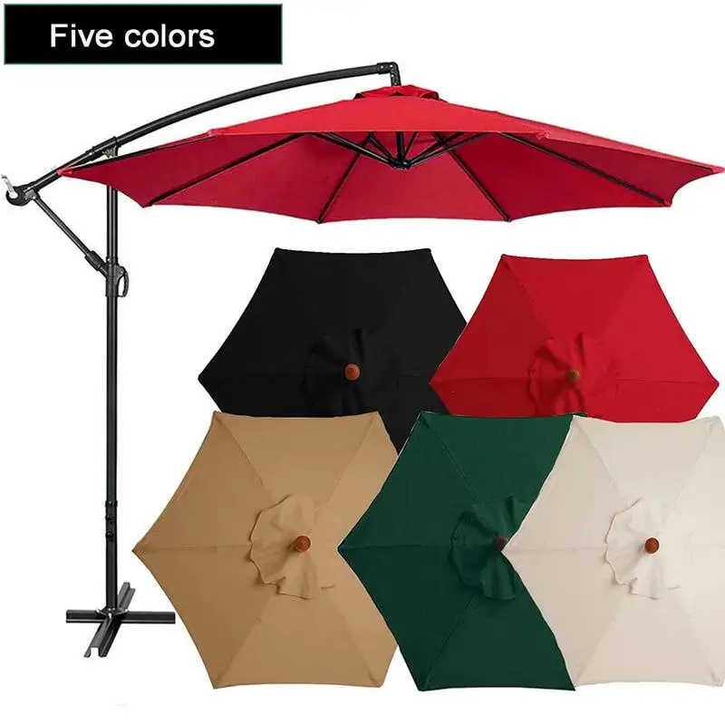 ♜Garden Umbrella Cover Terrace Parasol Replacement Umbrellas Sunshade