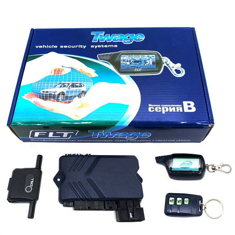 Universal Car Alarm Anti-hijacking 2 Way Smart Keyless Entry Car ...