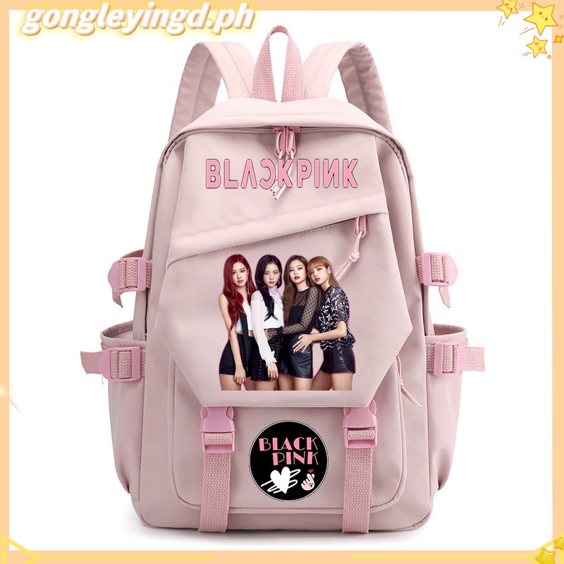 BLACKPINK Bag Korean School Bag Women Men Computer Bag Travel Backpack Student Gift Shopee Philippines