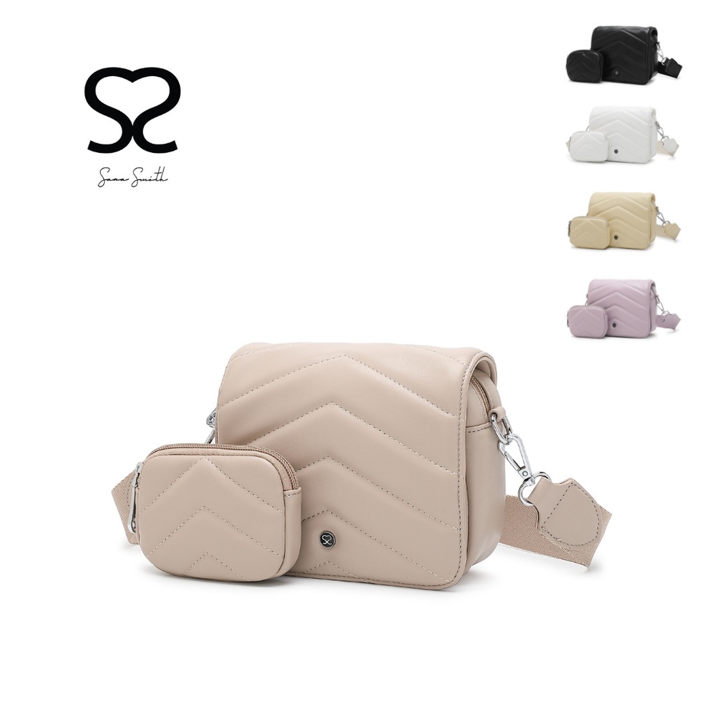 SARA SMITH PENELOPE LADIES SLING BAG SAQ 7947 MULTI COLOR | Shopee ...
