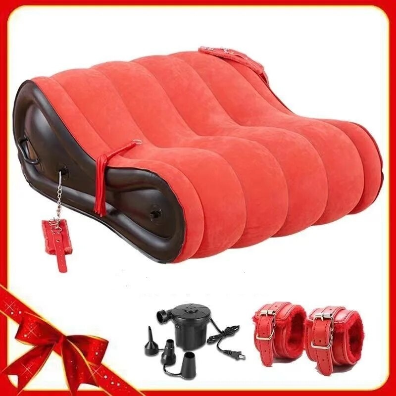 유sexy Inflatable Sex Sofa Erotic Pillow Aid Furniture Bdsm Bondage