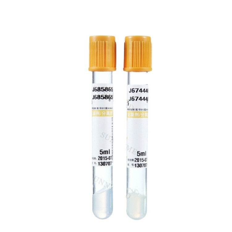 SY-L013 Blood test tubes manufacturer clot activator tube gel tube ...