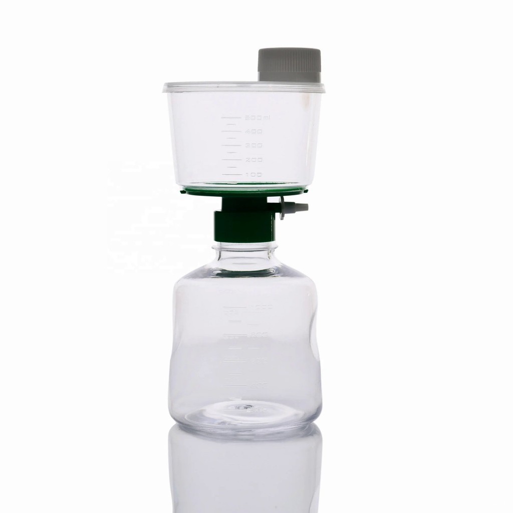 PES Vacuum Filter Storage Bottle System Sterile Filtration Device